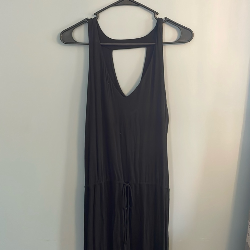 Banana Republic black maxi dress